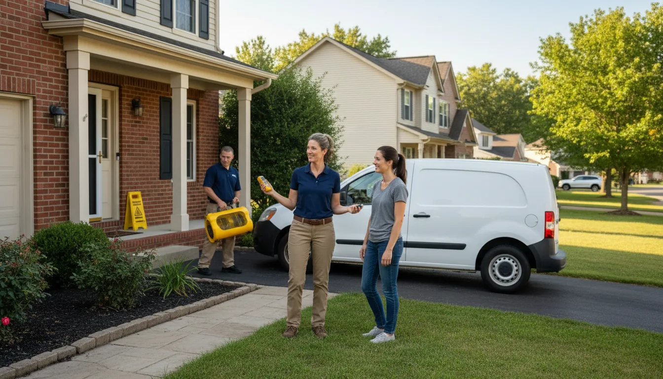 Residential water damage restoration in Sandpoint, ID